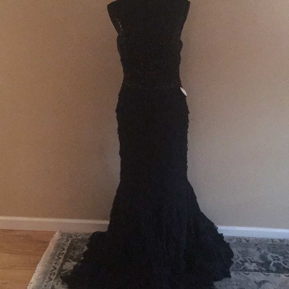 Elegant black gown